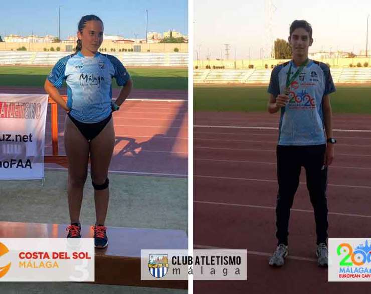 Alejandro Bañasco campeón y Lucia Torreblanca bronce en Cto. de Andalucía de Marcha