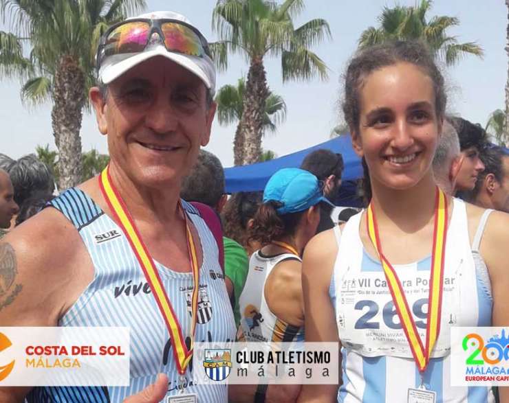 Manuel Rodríguez y Laura Merlini segundos en su categorías en la VII Carrera «Día de la Justicia Gratuita y del Turno de Oficio»