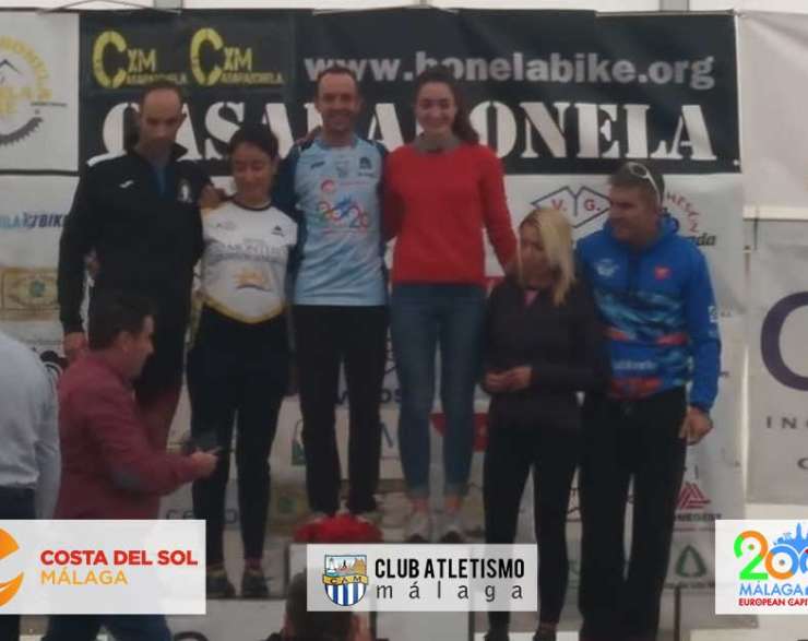 Antonio Cueto vence en la carrera de 10,6 Km de la CxM Casarabonela