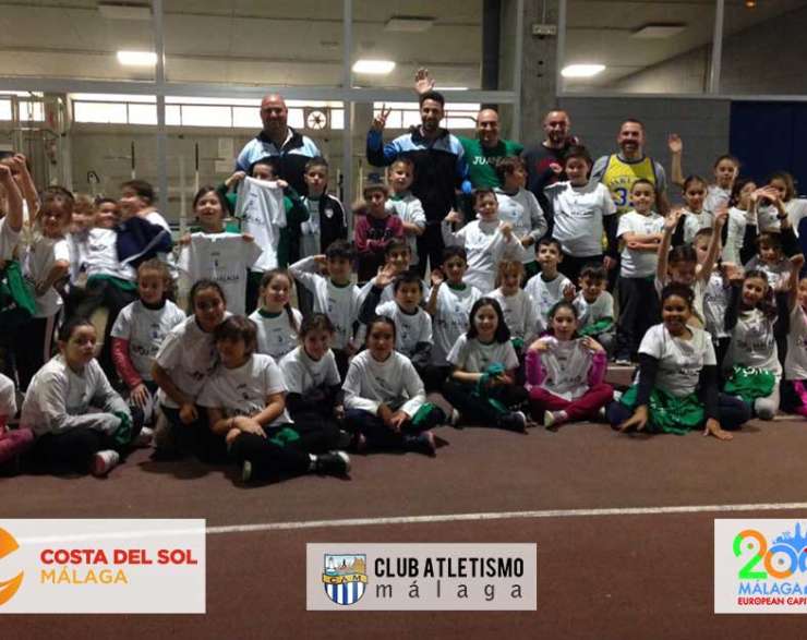 El C.P Hernández Cánovas visita al CAM como parte del Programa Municipal de Atletismo Escolar