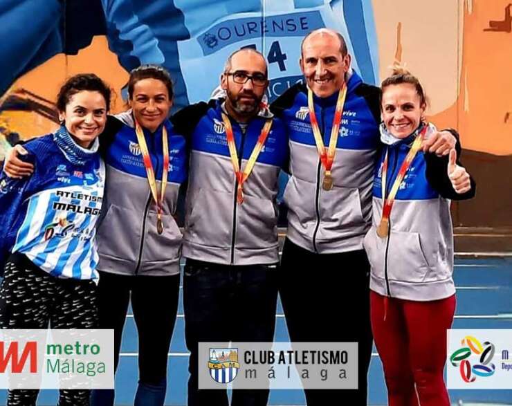 7 medallas para el CAM en el Cto. de España Máster