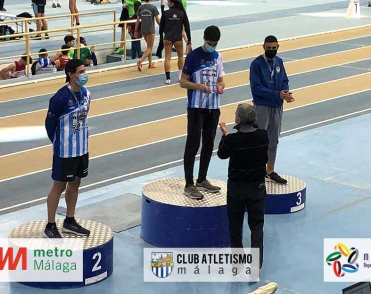 Gran actuación de los atletas del CAM en el Cto. de Andalucía sub23