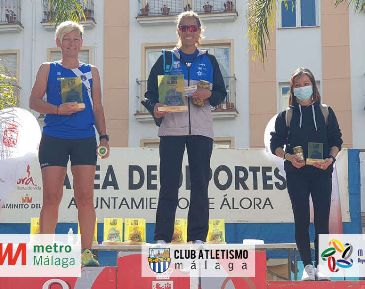 Buenos resultados de Janine Lima y Britney Briceño en la Media Maratón de Álora