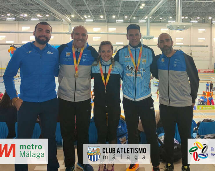 Cinco medallas para el CAM en el Cto. de España Máster